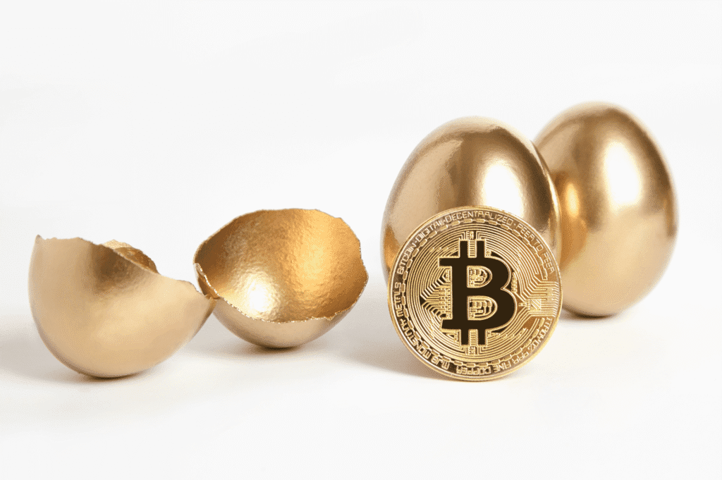oeufs or bitcoins