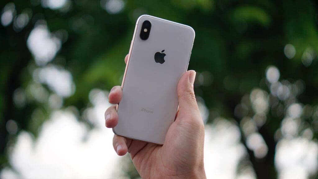 telephone iphone X