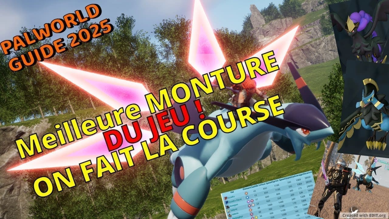 découvrez les montures de palworld, une aventure fascinante où vous pouvez capturer, élever et combattre des créatures uniques. explorez un monde vibrant tout en personnalisant vos montures pour des expériences inoubliables. plongez dans l'univers captivant de palworld dès aujourd'hui !