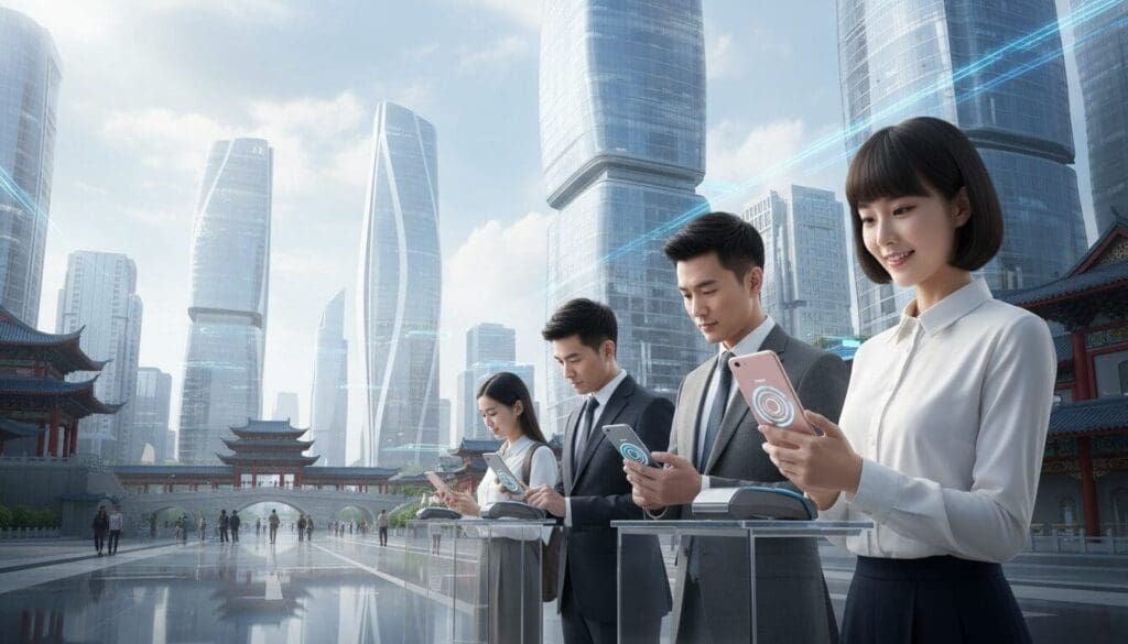 apple pay étend son service à l'international, permettant aux utilisateurs basés en chine de profiter de paiements simplifiés et sécurisés à l'étranger.