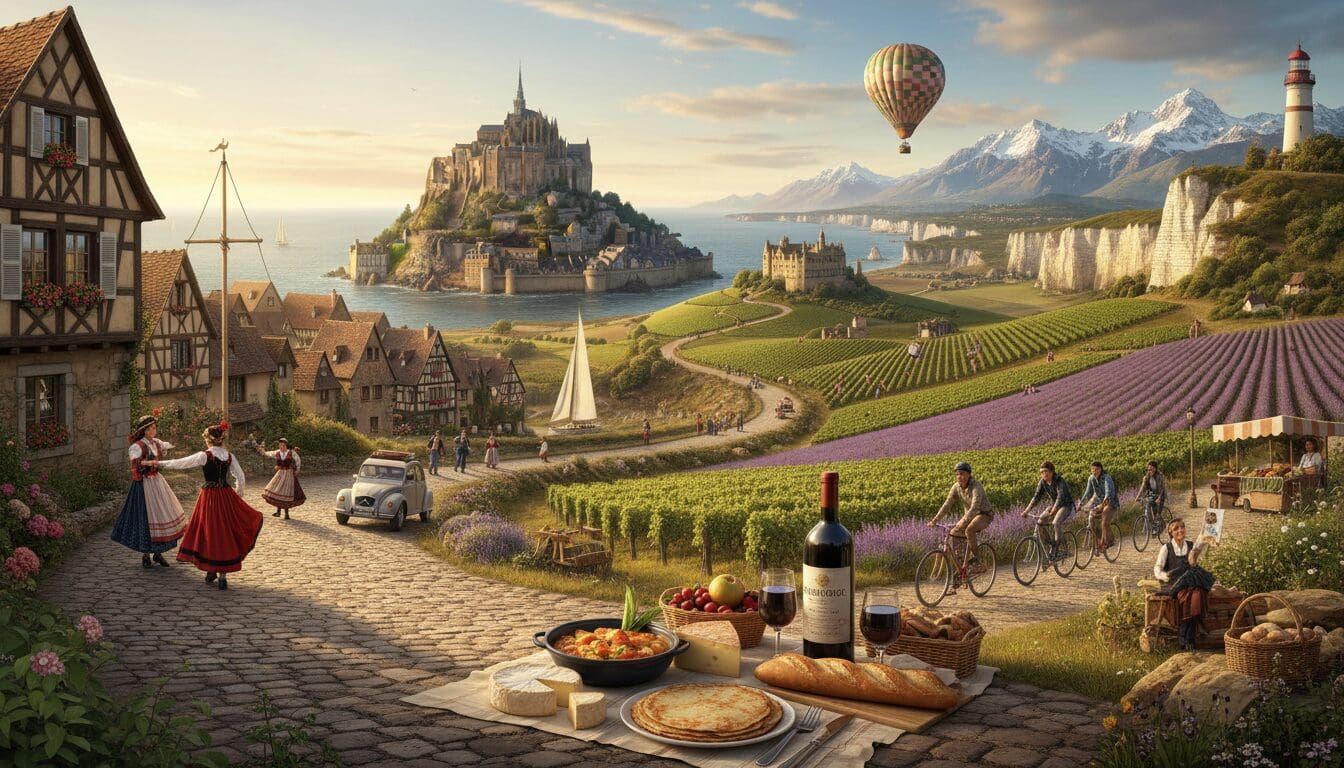 partez à la découverte des 95 départements français et explorez leurs particularités, cultures et trésors uniques pour un voyage enrichissant au cœur de la france.