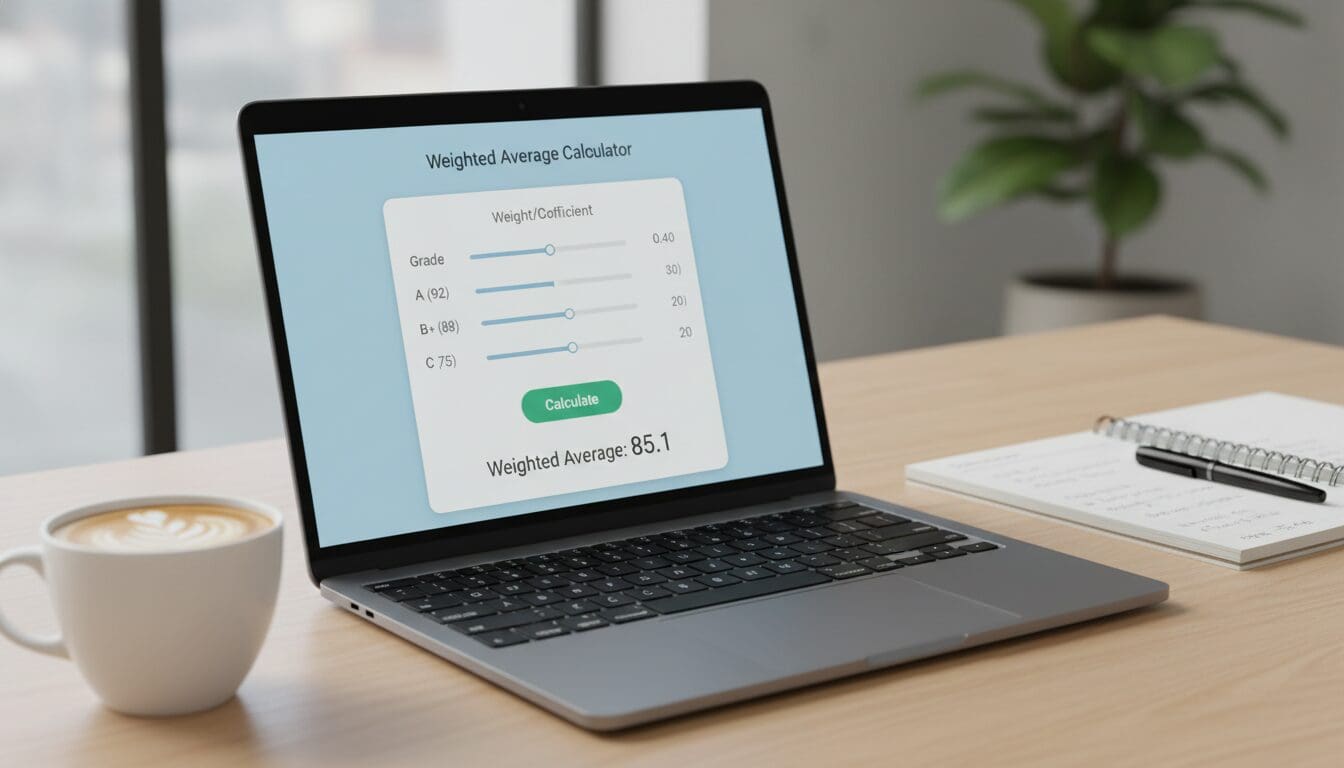 utilisez notre calculateur en ligne gratuit pour calculer facilement vos moyennes pondérées avec gestion des coefficients. simple, rapide et efficace pour vos besoins scolaires ou professionnels.