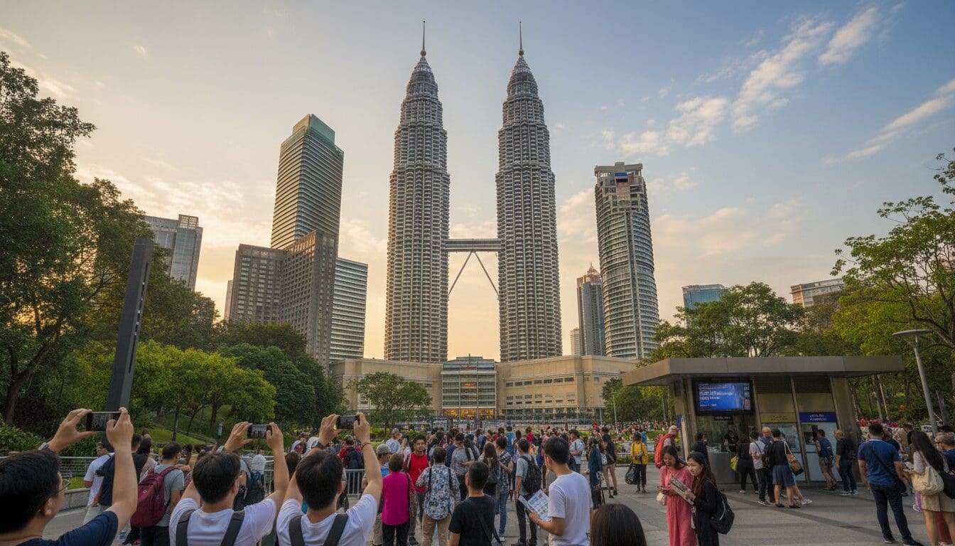 explorez les tours petronas à kuala lumpur avec notre guide complet pour la visite et l'achat de billets. découvrez les meilleures astuces pour profiter pleinement de ce monument emblématique.