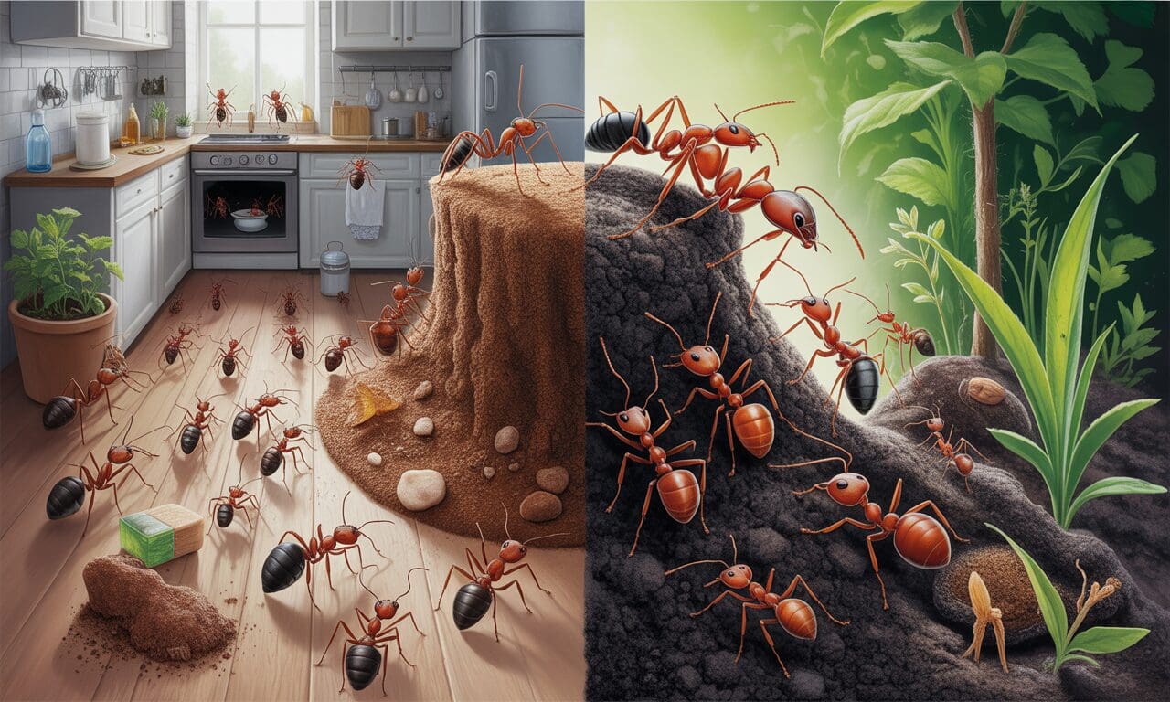 découvrez comment identifier les fourmis dans la maison et la nature, comprenez leur rôle écologique essentiel, apprenez les risques qu'elles peuvent présenter et explorez des solutions efficaces pour une cohabitation harmonieuse.