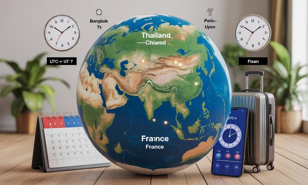 découvrez l'heure actuelle en thaïlande, le fuseau horaire, le décalage avec la france, les horaires des principales villes et des conseils pratiques pour organiser votre voyage.