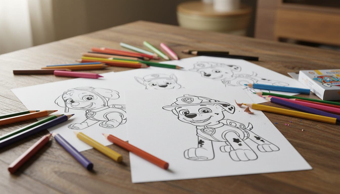 téléchargez gratuitement vos coloriages pat' patrouille à imprimer et amusez-vous avec vos personnages préférés. des heures de divertissement garanties pour les enfants !