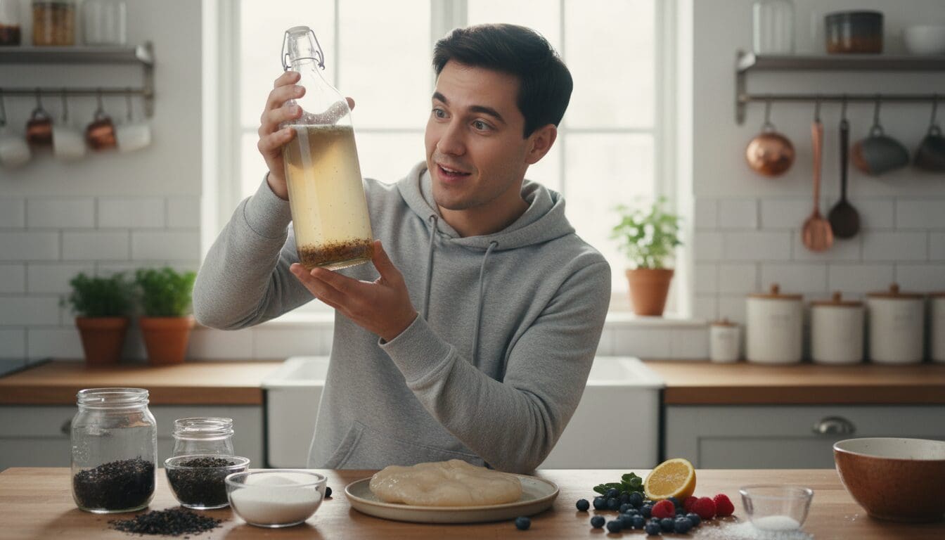Découverte du Kombucha de Squeezie : tout ce qu&rsquo;il faut savoir sur la boisson fermentée tendance du youtubeur