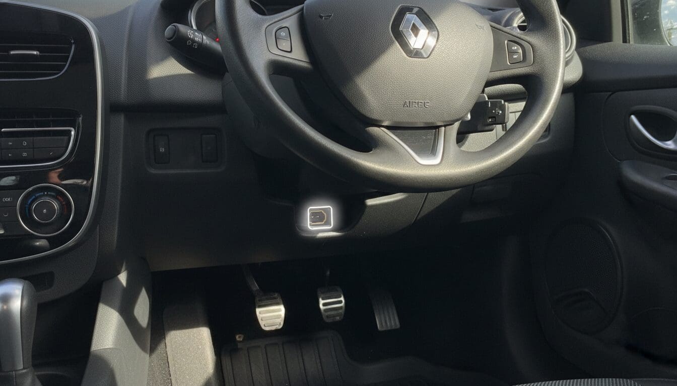 Localiser la prise OBD2 sur votre Renault Clio 3 : guide pratique