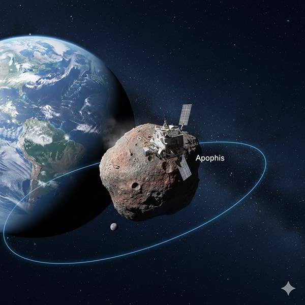 Apophis, l’astéroïde redouté : son survol proche de la Terre en 2029 et les préparatifs en cours