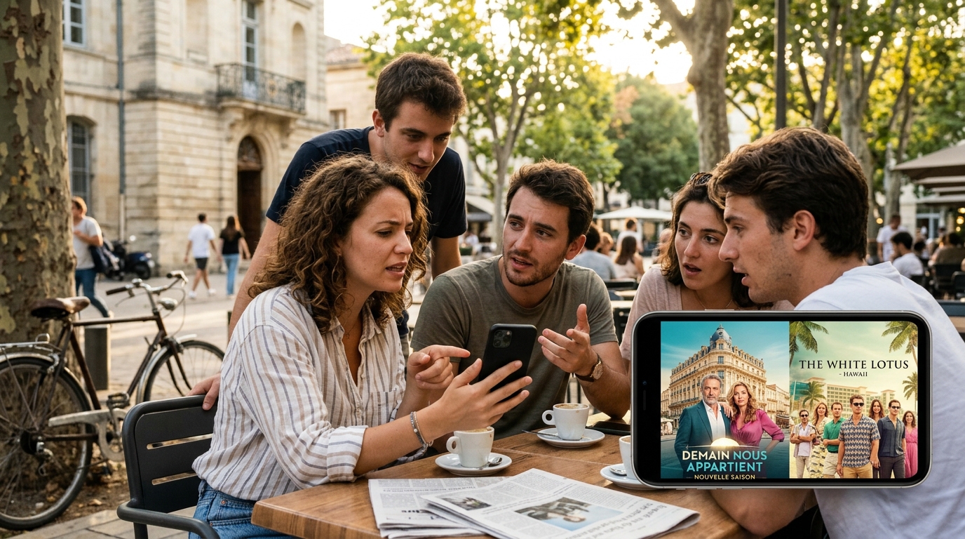 Les internautes dénoncent un hommage trop proche à The White Lotus dans la campagne promotionnelle de Demain nous appartient sur TF1