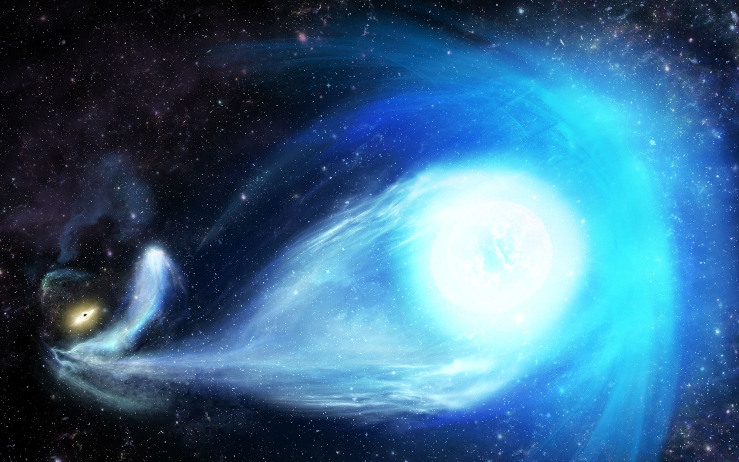 À 25 000 km/s, l’étoile la plus rapide de notre galaxie… et celle qui va encore plus vite !