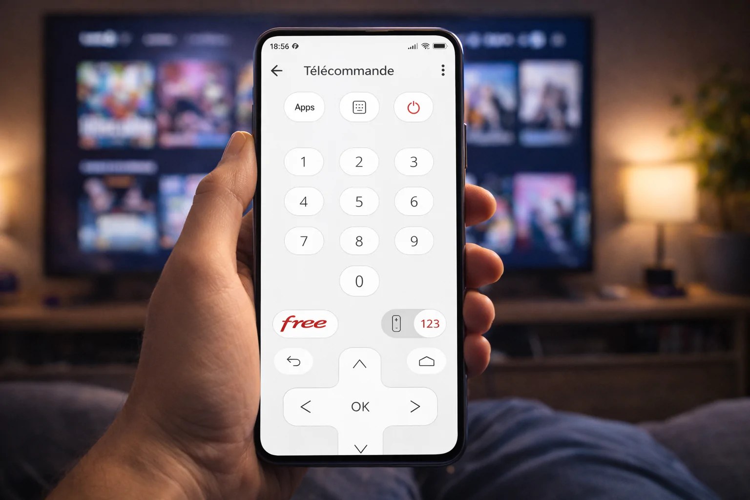 Télécommande Free : utiliser son mobile et dépanner sa Freebox