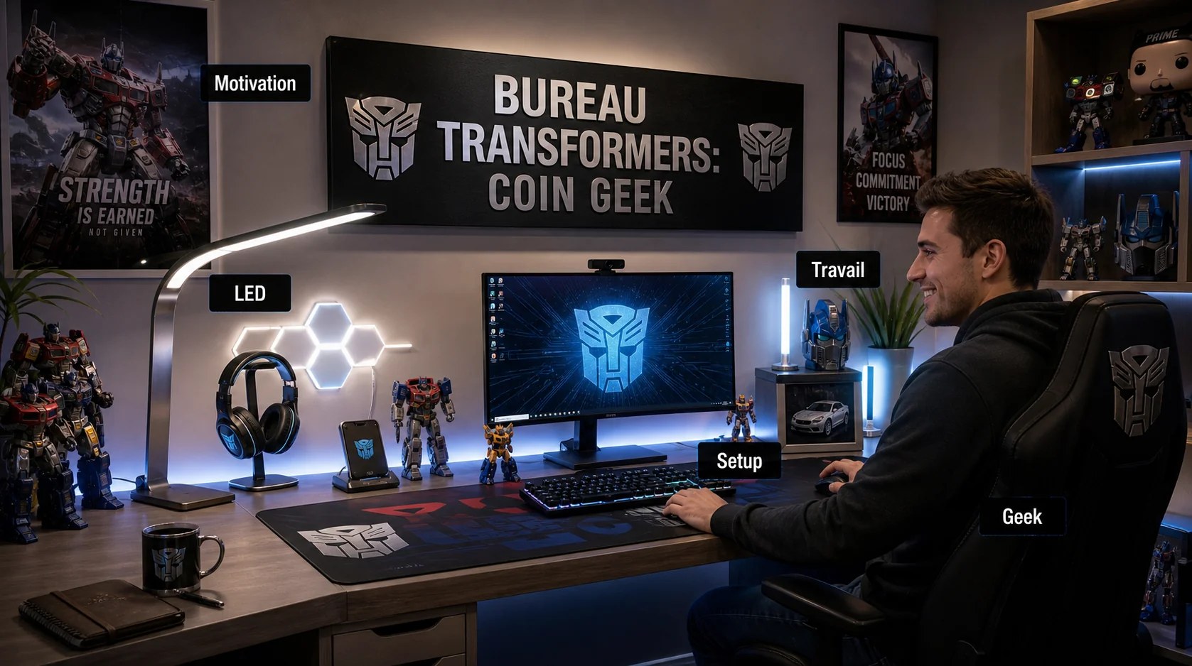 Créer un coin gaming à la maison : confort, travaux et bons réflexes
