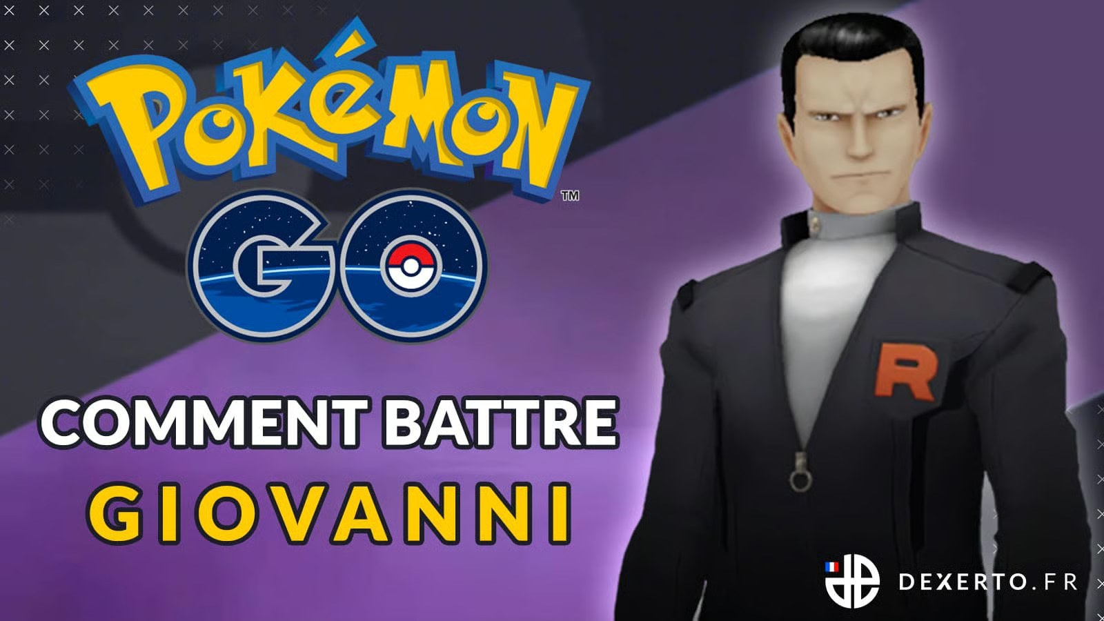 Giovanni dans Pokémon GO : le trouver et préparer son combat