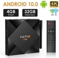 passerelle multimédia TICTID Android TV Box 10.0​